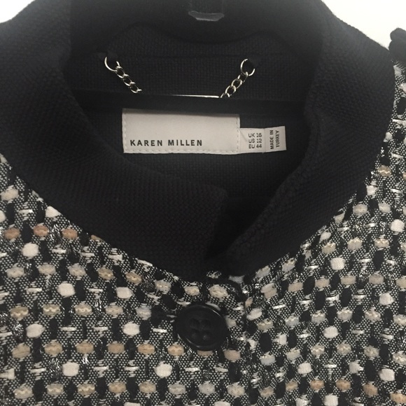 Karen Millen Tweed Blazer - Picture 3 of 4